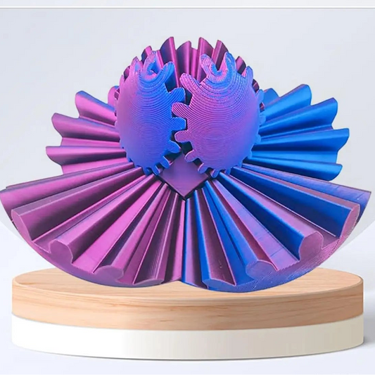 Bola de engrenagem 3D para Autismo - bola de rotação ou cubo de alívio do estresse, autismo, ansiedade, atividade de relaxamento para adultos e crianças.