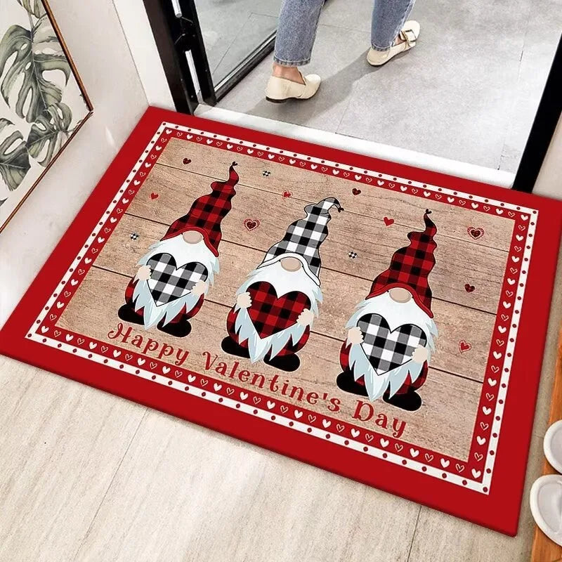 Tapete de Natal para entrada de casa e varanda