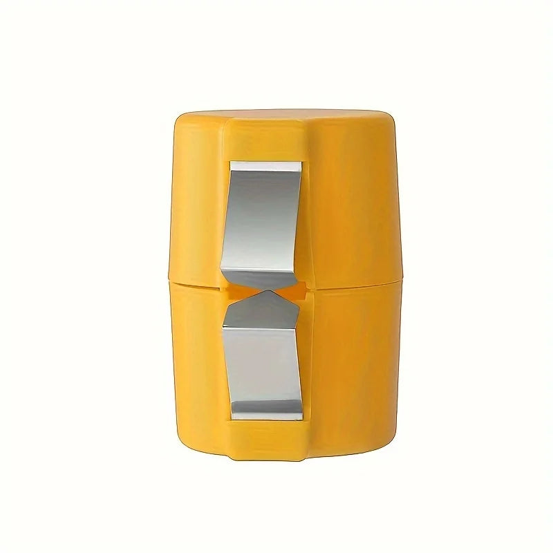 Separador de cascas de ovo de aço inoxidável - Descascador rápido e separador de gemas, essencial para assar na cozinha e fácil de segurar