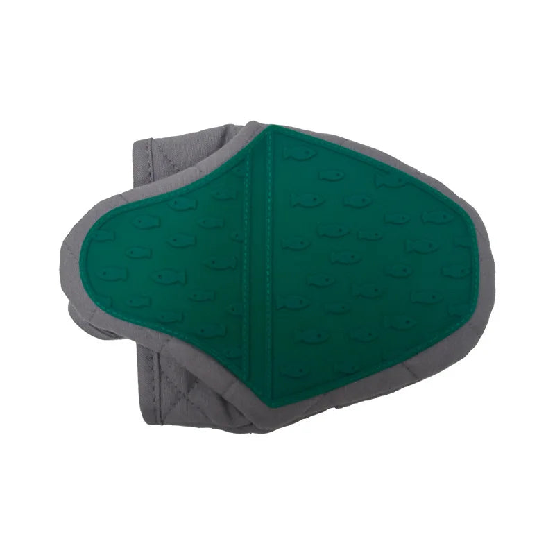 Luva de silicone anti-escaldante para forno, luvas de silicone para cozinha, bandeja, suporte para pratos, luvas multiuso para forno - 1 peça