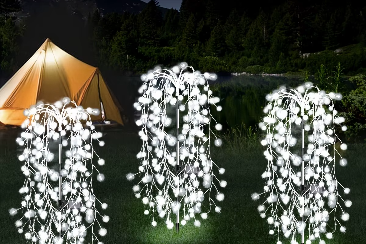 Luzes de Fogos de Artifício Solar - Transforme Seu Espaço Externo!