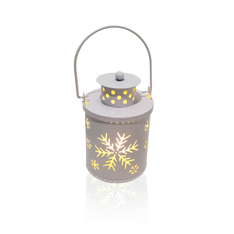 Luzes de velas de Natal, lanternas pequenas de LED, luzes de velas eletrônicas, decoração criativa de Natal