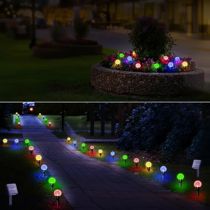 Luz Solar em Formato de Bolha - Crie um Caminho Mágico e Sustentável!