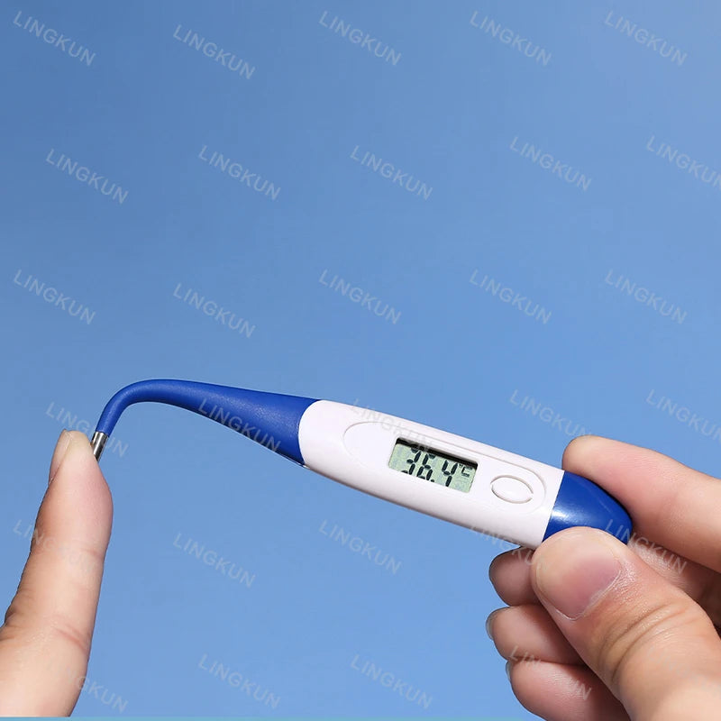 Oxímetro com clipe de dedo, termômetro eletrônico medição de temperatura da axila, oral, uso doméstico, adultos e crianças