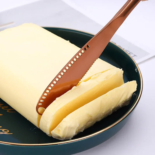Faca para manteiga, faca de sobremesa para queijo, aço inoxidável, cortador de queijo, utensílios de cozinha