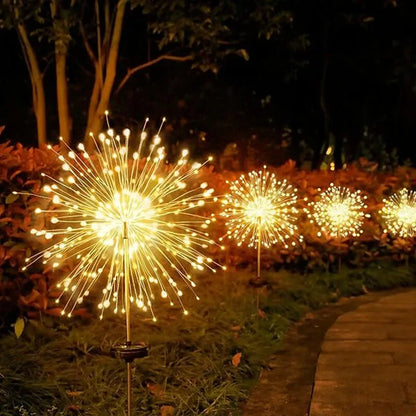 Guirlanda Solar de LED para Jardim: Iluminação Festiva e Sustentável!