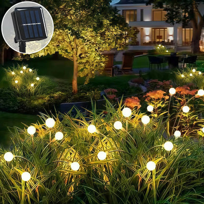 Luminárias Solares LED Vaga-Lume: Magia e Movimento para Seu Jardim!