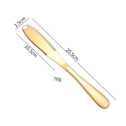 Faca para manteiga, faca de sobremesa para queijo, aço inoxidável, cortador de queijo, utensílios de cozinha