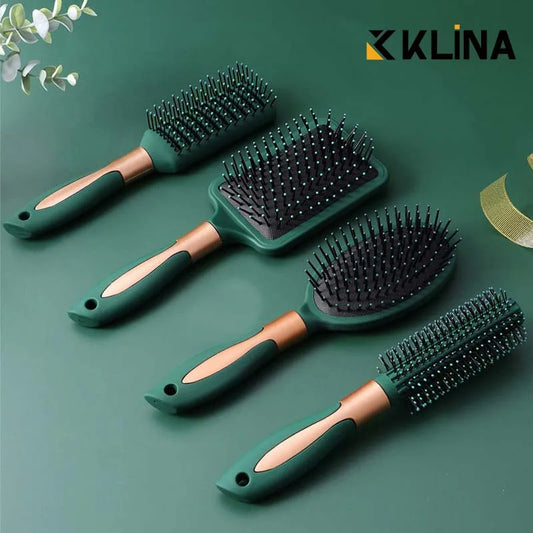 Escova de Pente com Almofada de Ar para Massagem Capilar, Escova Desembaraçadora para Cabelo, Antiestática, Salão de Beleza, SPA, Ferramenta de Modelagem de Cabeleireiro Oval Redonda