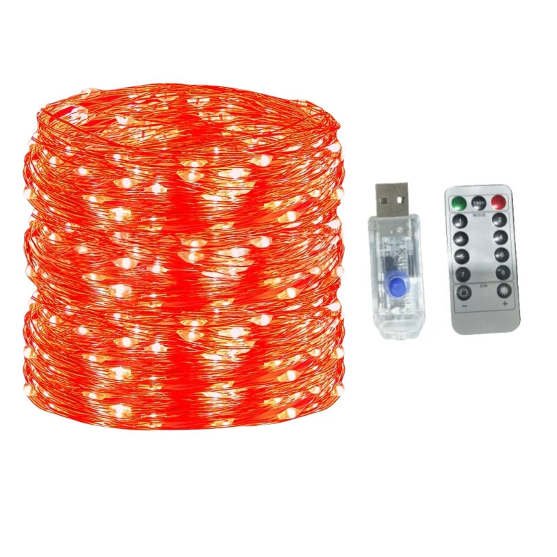 Fio de Fada LED com Controle Remoto