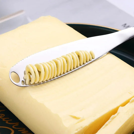 Faca para manteiga, faca de sobremesa para queijo, aço inoxidável, cortador de queijo, utensílios de cozinha