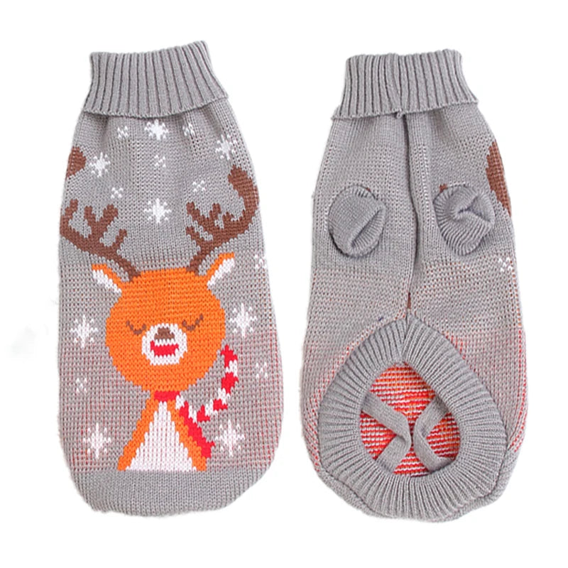 Suéter quente para cachorro de estimação, roupas de inverno para cães pequenos e médios, casaco de malha para filhotes, gatos, chihuahuas, buldogues franceses, fantasias de yorkshire