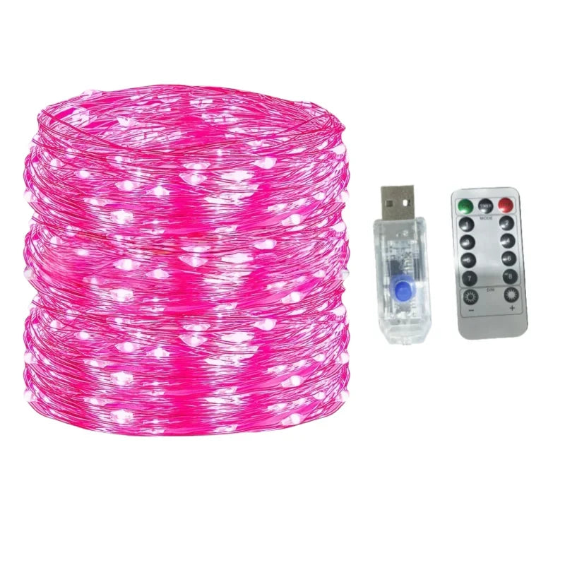 Fio de Fada LED com Controle Remoto