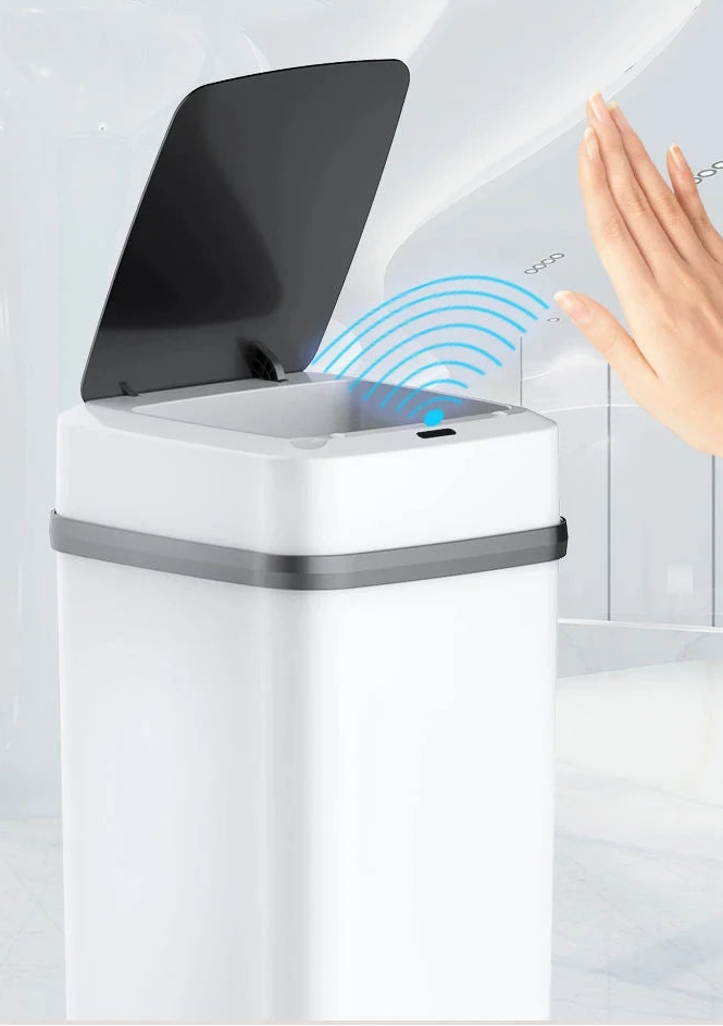 Lixeira Inteligente com Sensor de Movimento – 13L