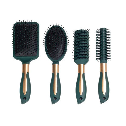 Escova de Pente com Almofada de Ar para Massagem Capilar, Escova Desembaraçadora para Cabelo, Antiestática, Salão de Beleza, SPA, Ferramenta de Modelagem de Cabeleireiro Oval Redonda