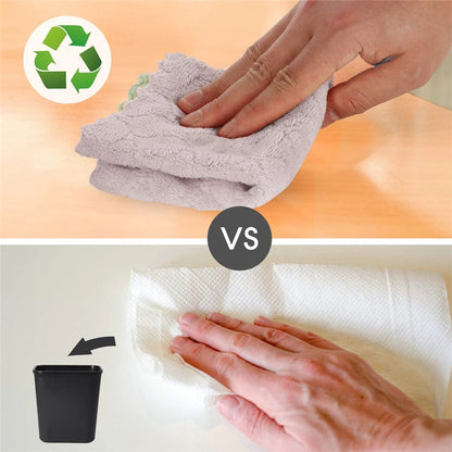 Panos de prato de cozinha super absorventes, antiaderentes, laváveis, secagem rápida - 10 peças