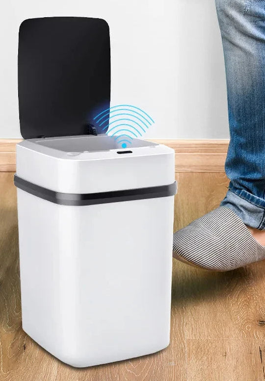 Lixeira Inteligente com Sensor de Movimento – 13L