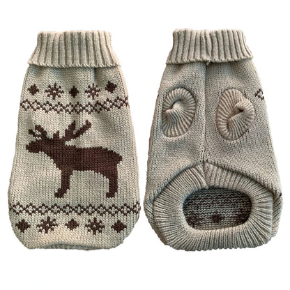 Suéter quente para cachorro de estimação, roupas de inverno para cães pequenos e médios, casaco de malha para filhotes, gatos, chihuahuas, buldogues franceses, fantasias de yorkshire