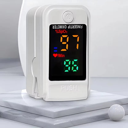 Oxímetro com clipe de dedo, termômetro eletrônico medição de temperatura da axila, oral, uso doméstico, adultos e crianças