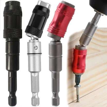 Pontas de chave de fenda de anel magnético sextavado de 1/4" - Broca Ferramentas manuais - Haste de extensão de broca - Suporte de troca rápida - Guia de acionamento - Ponta de broca de parafuso