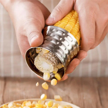 Descascador de espigas de milho de aço inoxidável - Utensílios de cozinha - 1 peça